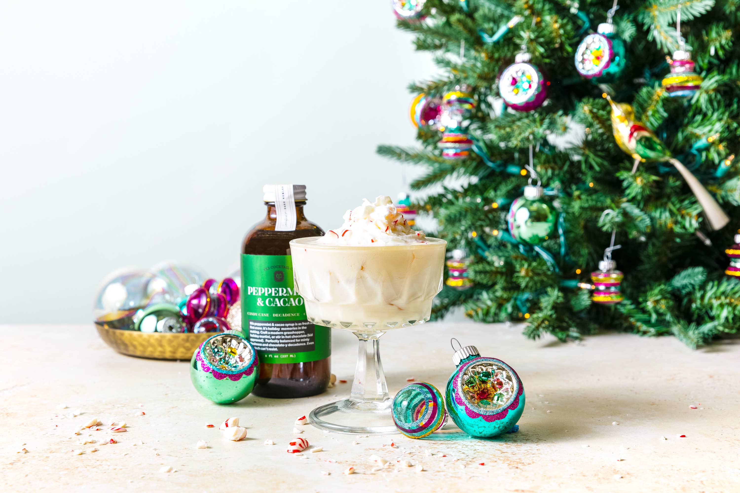 Holiday Seasonal: Peppermint & Cacao Cocktail Syrup