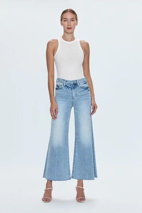 Izzy Mid-Rise Wide Leg Crop, Strive