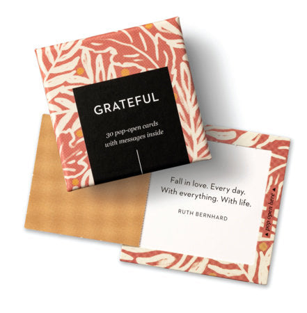 ThoughtFulls Grateful Pop-Open Cards, Set of 30