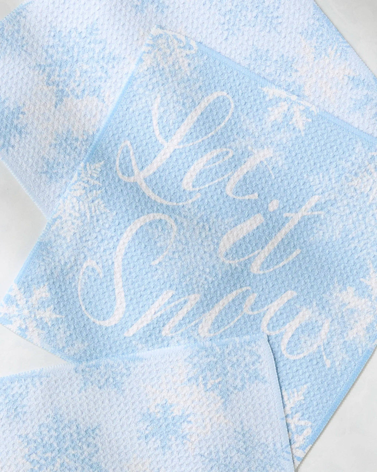 Geometry Snow Frostin print dishcloth set