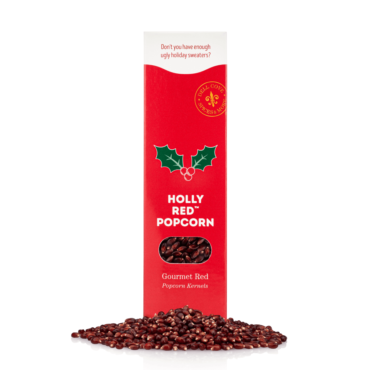 Holly Red® Gourmet Popcorn Kernels Gift Box, 1 lb