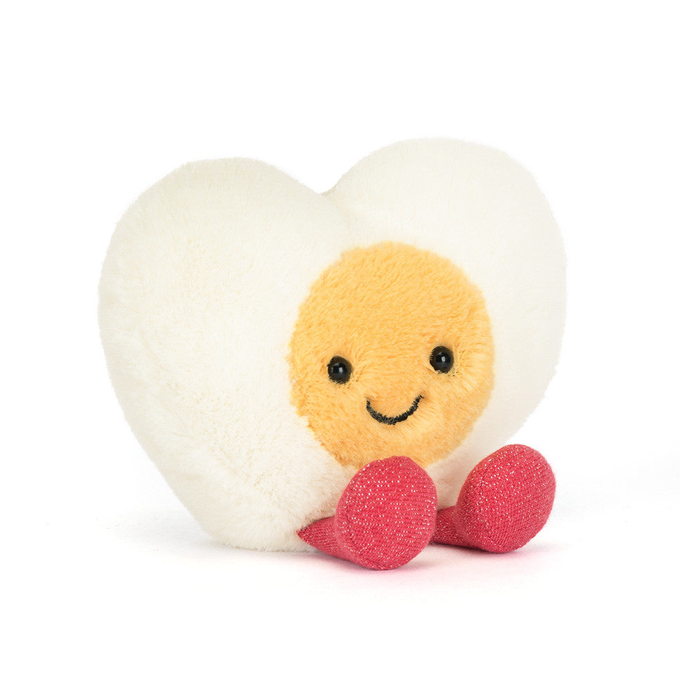 JELLYCAT: Amuseables Heart Boiled Egg