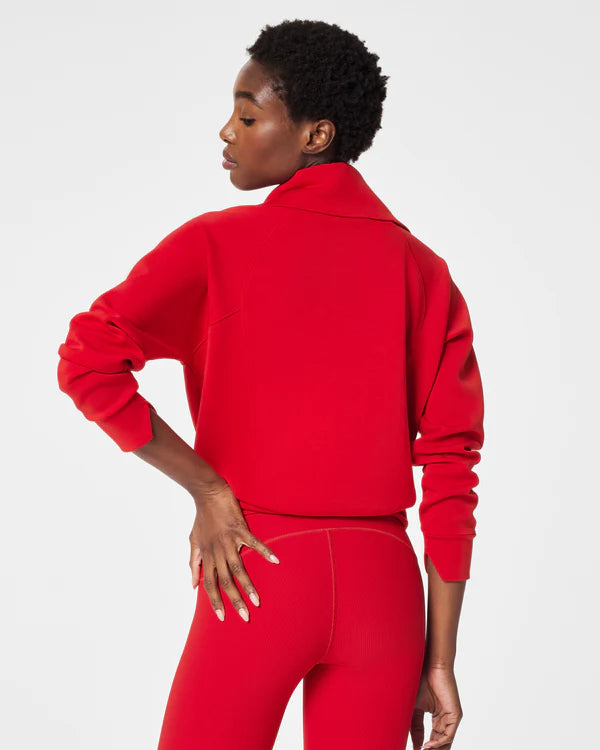 SPANX AirEssentials® Half Zip, Spanx Red
