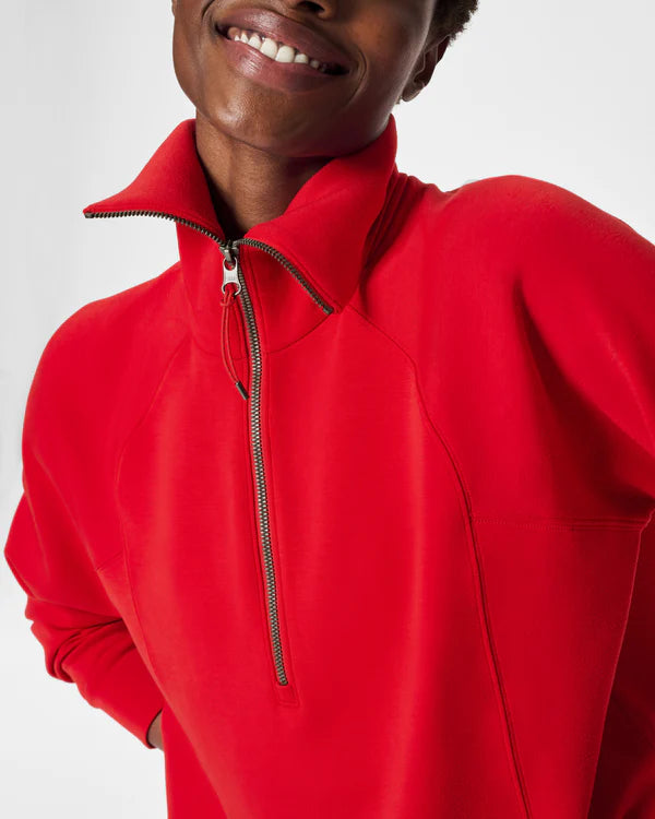 SPANX AirEssentials® Half Zip, Spanx Red