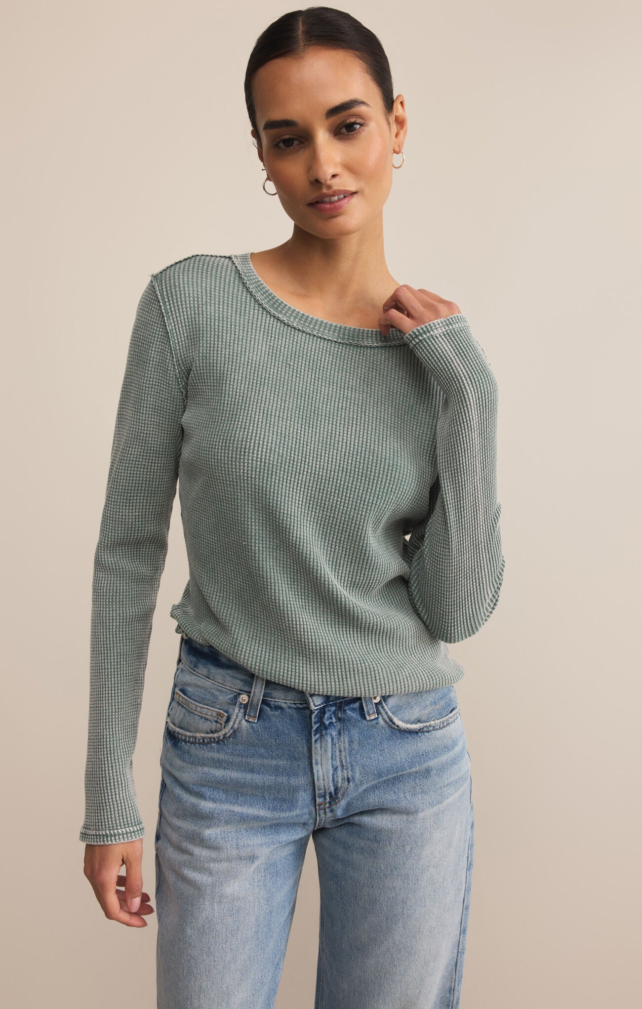 Arlet Mini Thermal Top, Hunter Green