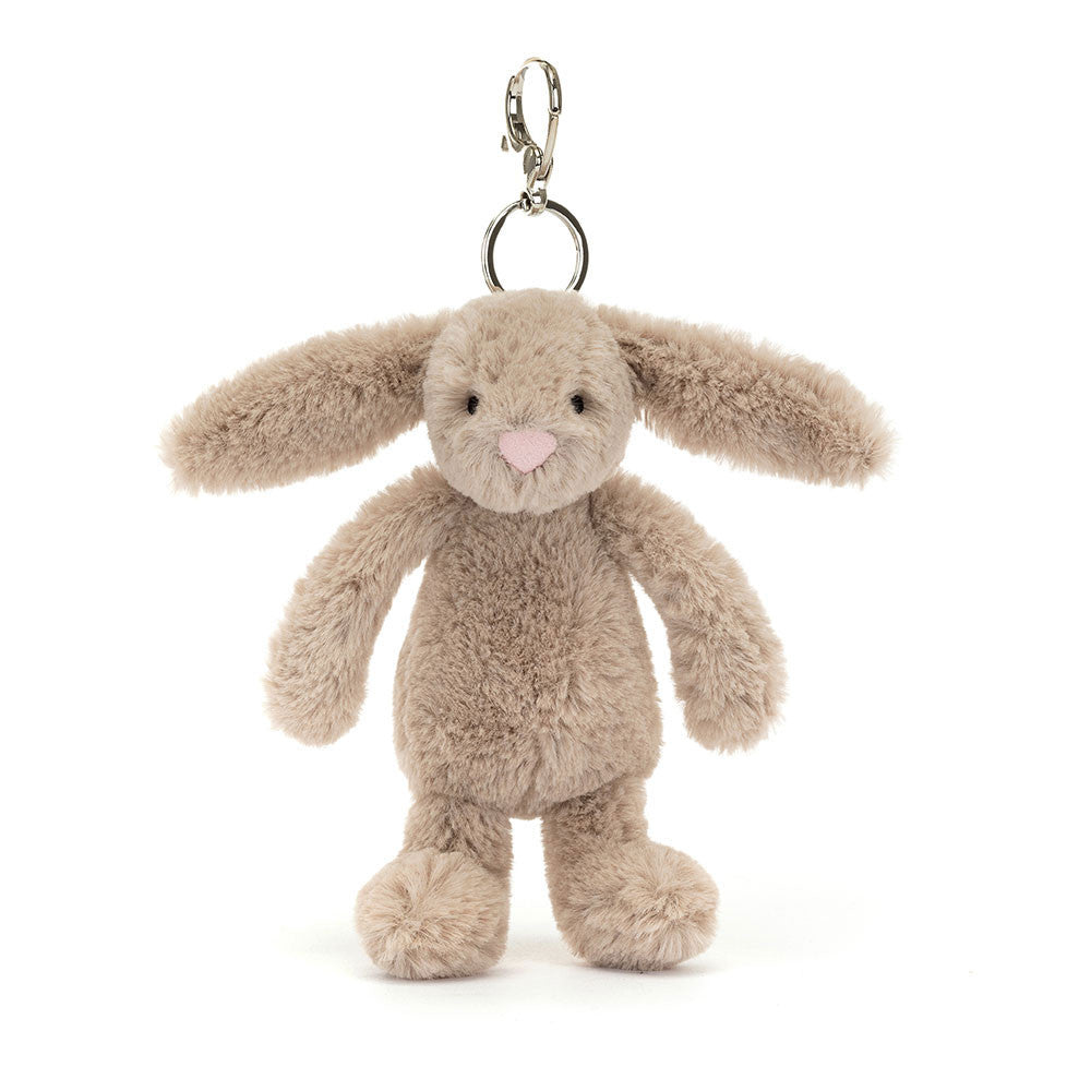 JELLYCAT: Bashful Beige Bunny Bag Charm