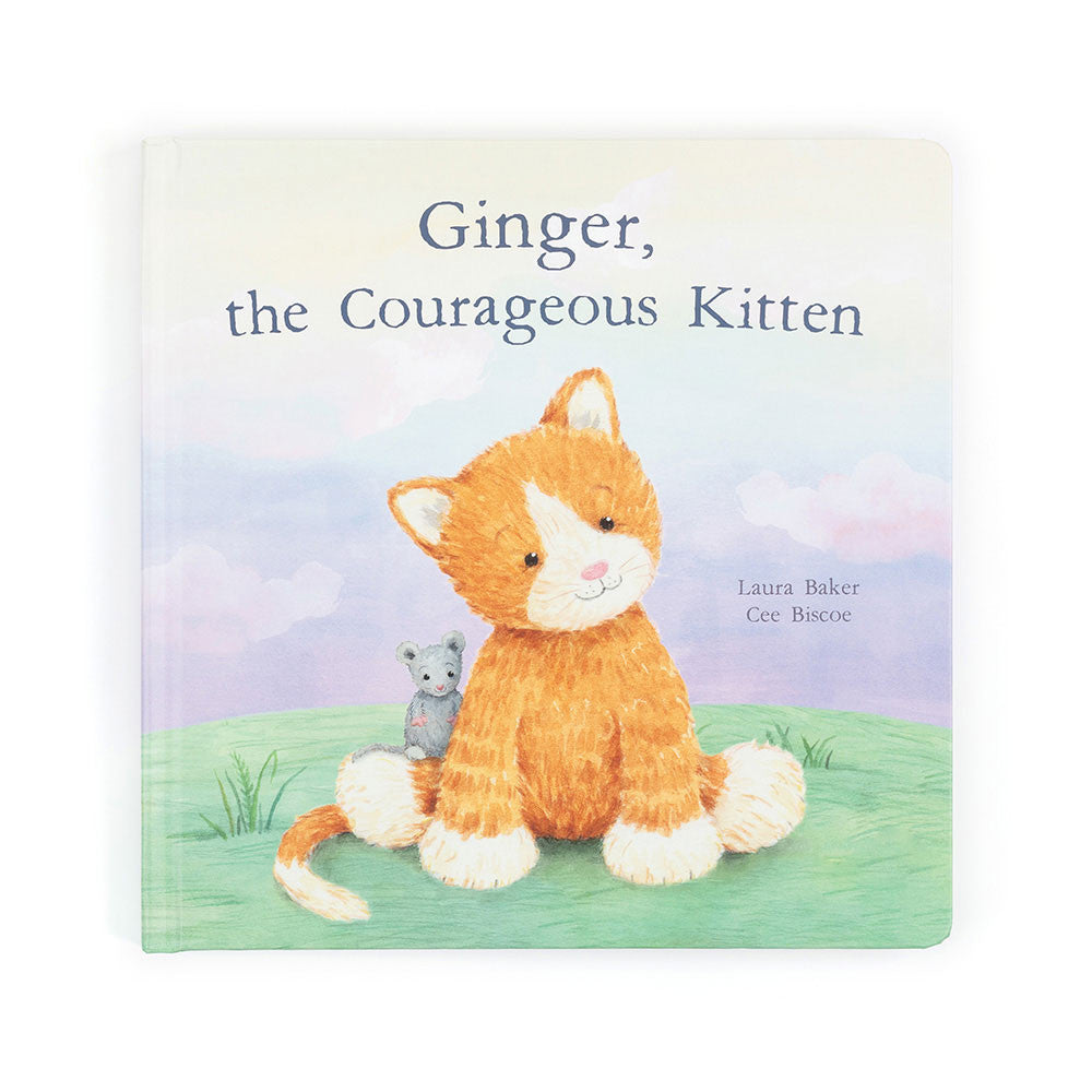 JELLYCAT:  Ginger the Courageous Kitten Book