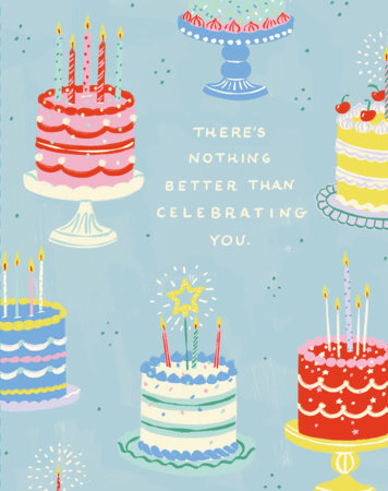 Compendium There's Nothing Better Than Celebrating You birthday card