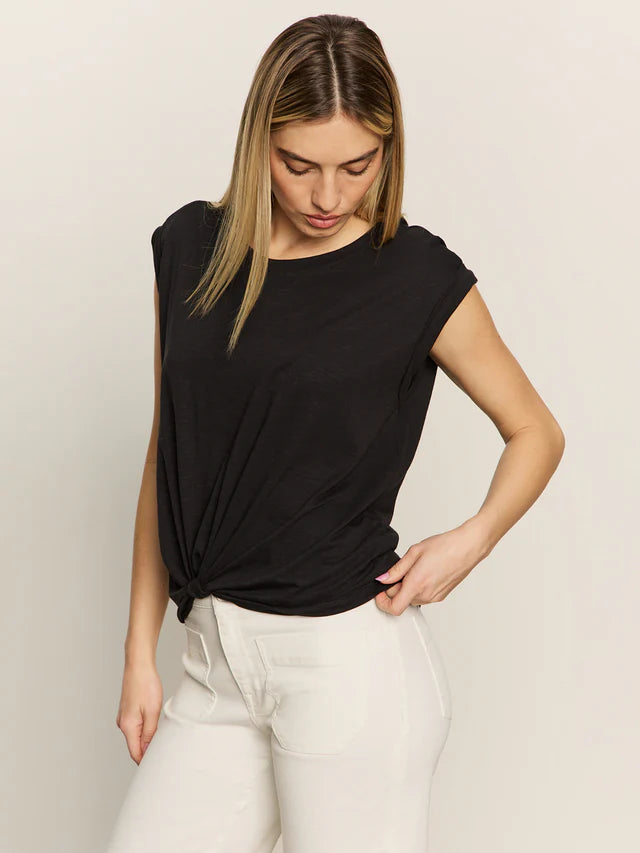Knotted Muscle Tee, Black