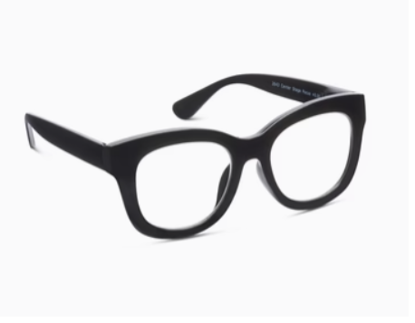 Center Stage Focus Reading Glasses, Black