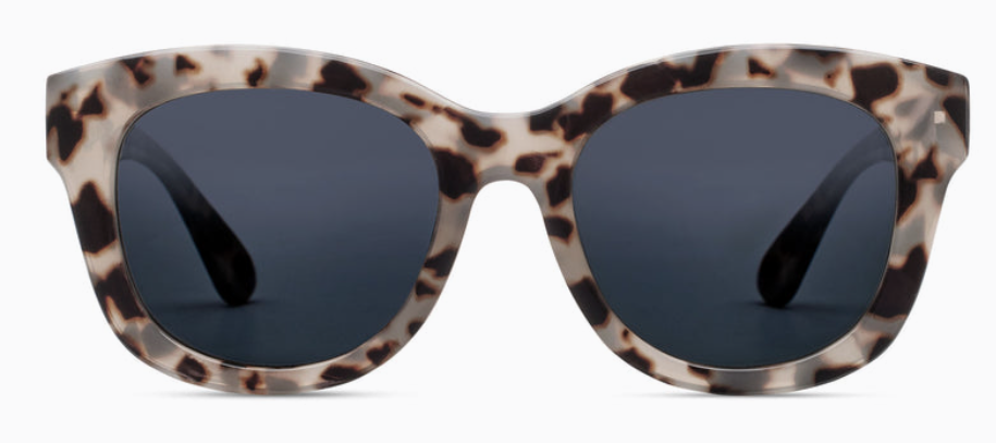 Center Stage Polarized Sunglasses, Gray Tortoise