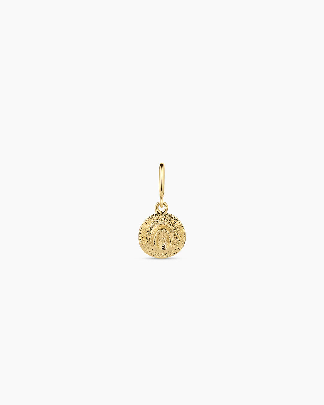 Cowboy Hat Parker Charm, Gold