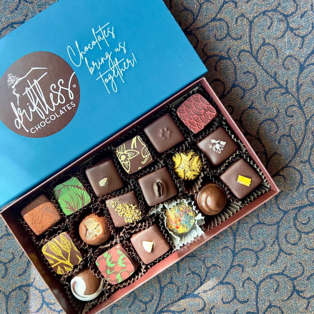 Driftless Chocolates, 18 piece Bonbons/Truffles
