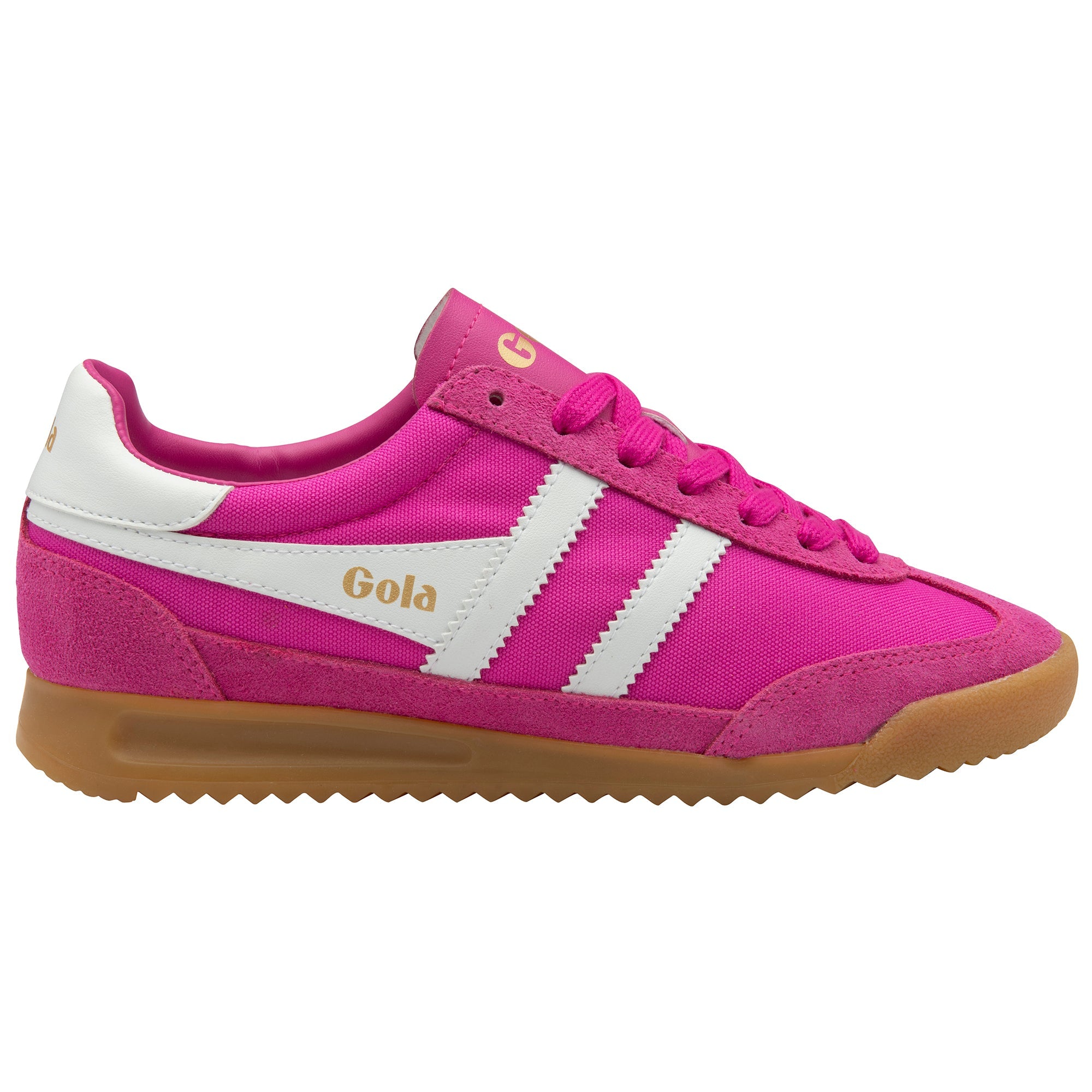 Gola Classics Women's Tornado Sneakers, Shocking Pink & White