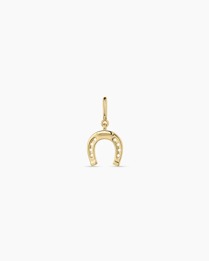 Horseshoe Parker Charm, Gold