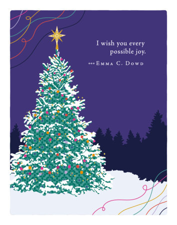 Compendium I Wish You Every Possible Joy holiday greeting card
