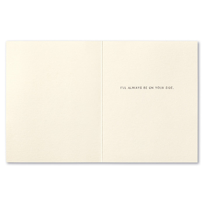 I'm not going anywhere greeting card