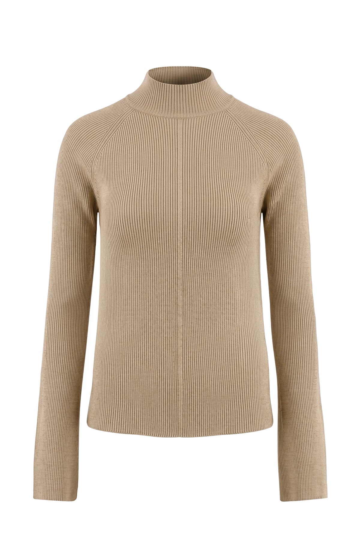 Long Sleeve Turtleneck Sweater, Harvest Khaki