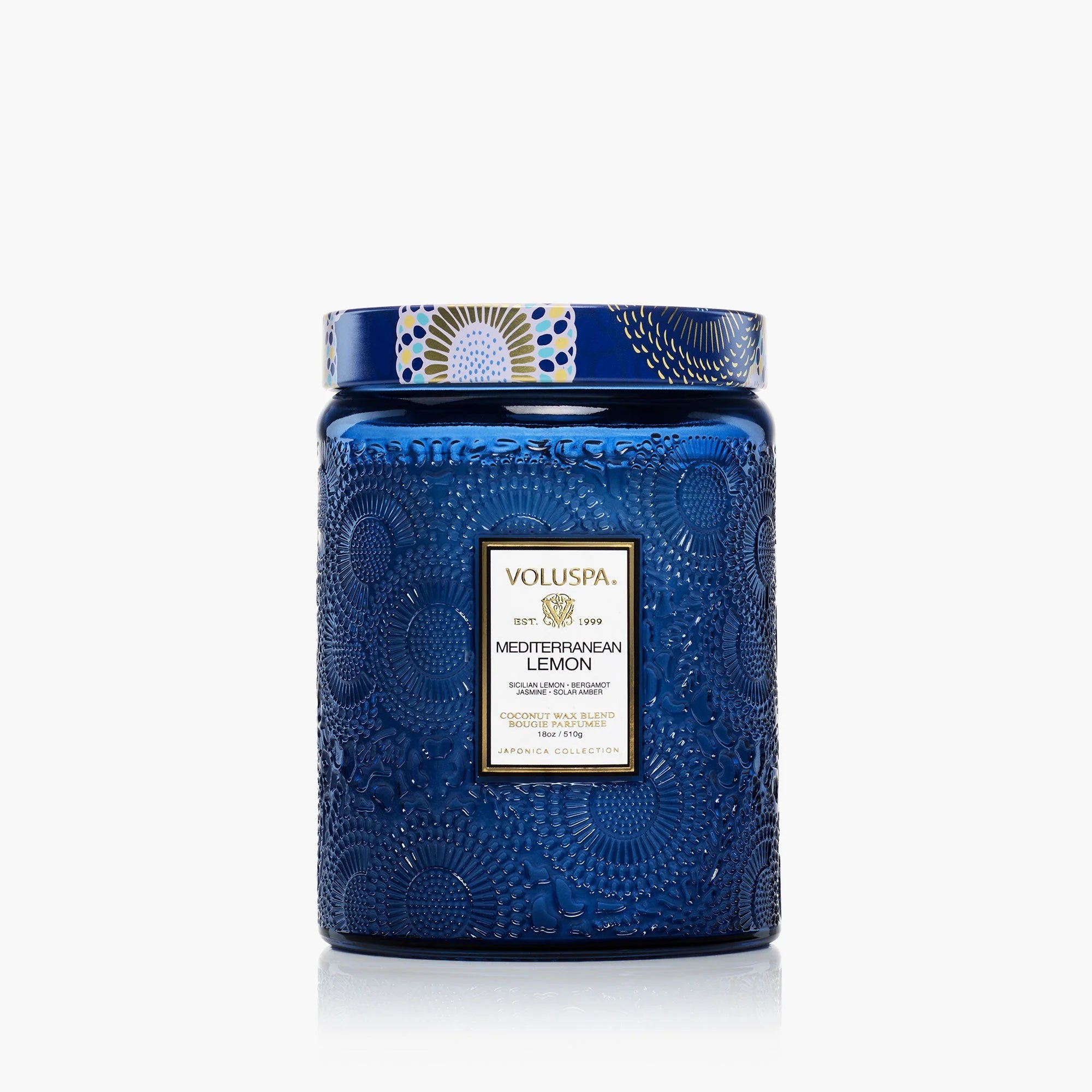 Mediterranean Lemon 18 oz jar Candle