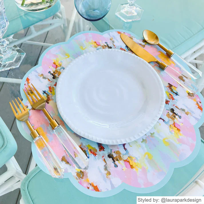 Brooks Avenue x Laura Park Scalloped Paper Placema