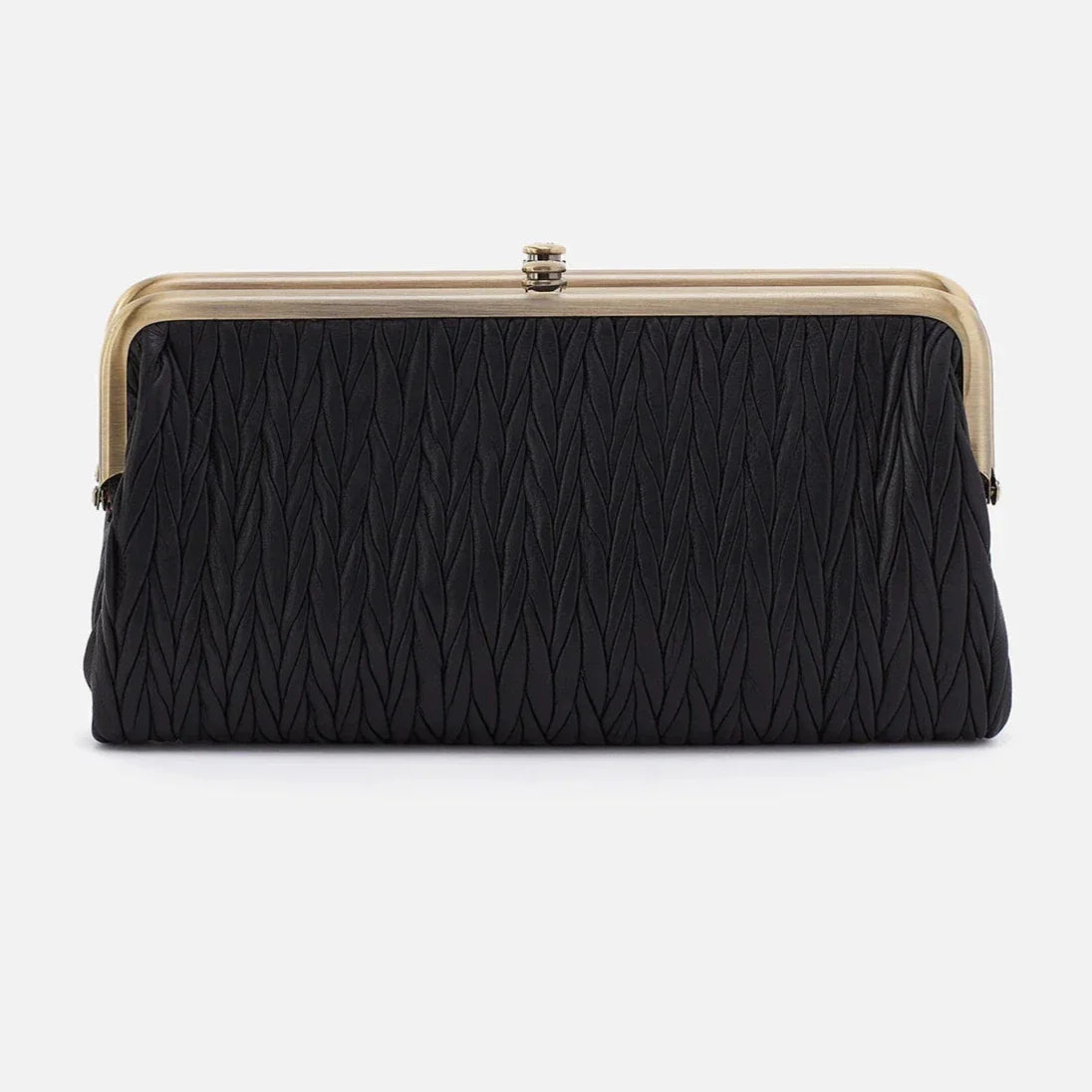 HOBO Lauren Clutch Wallet, Black