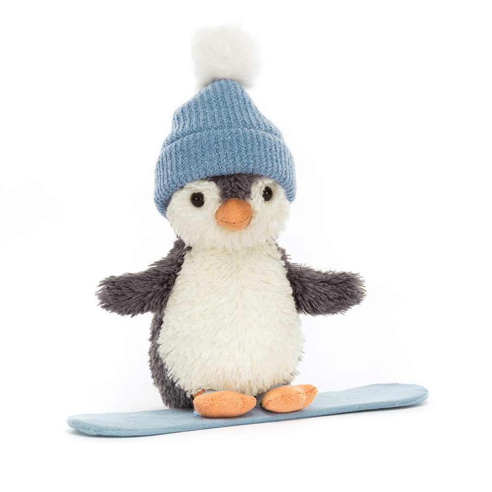 JELLYCAT: Peanut Penguin Snowboarding