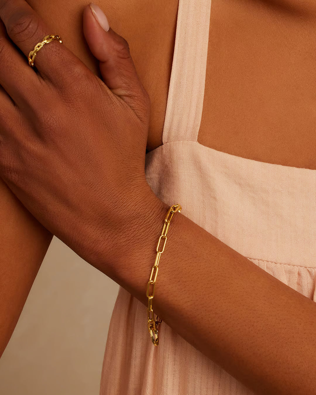 Parker Bracelet, available in Silver or Gold
