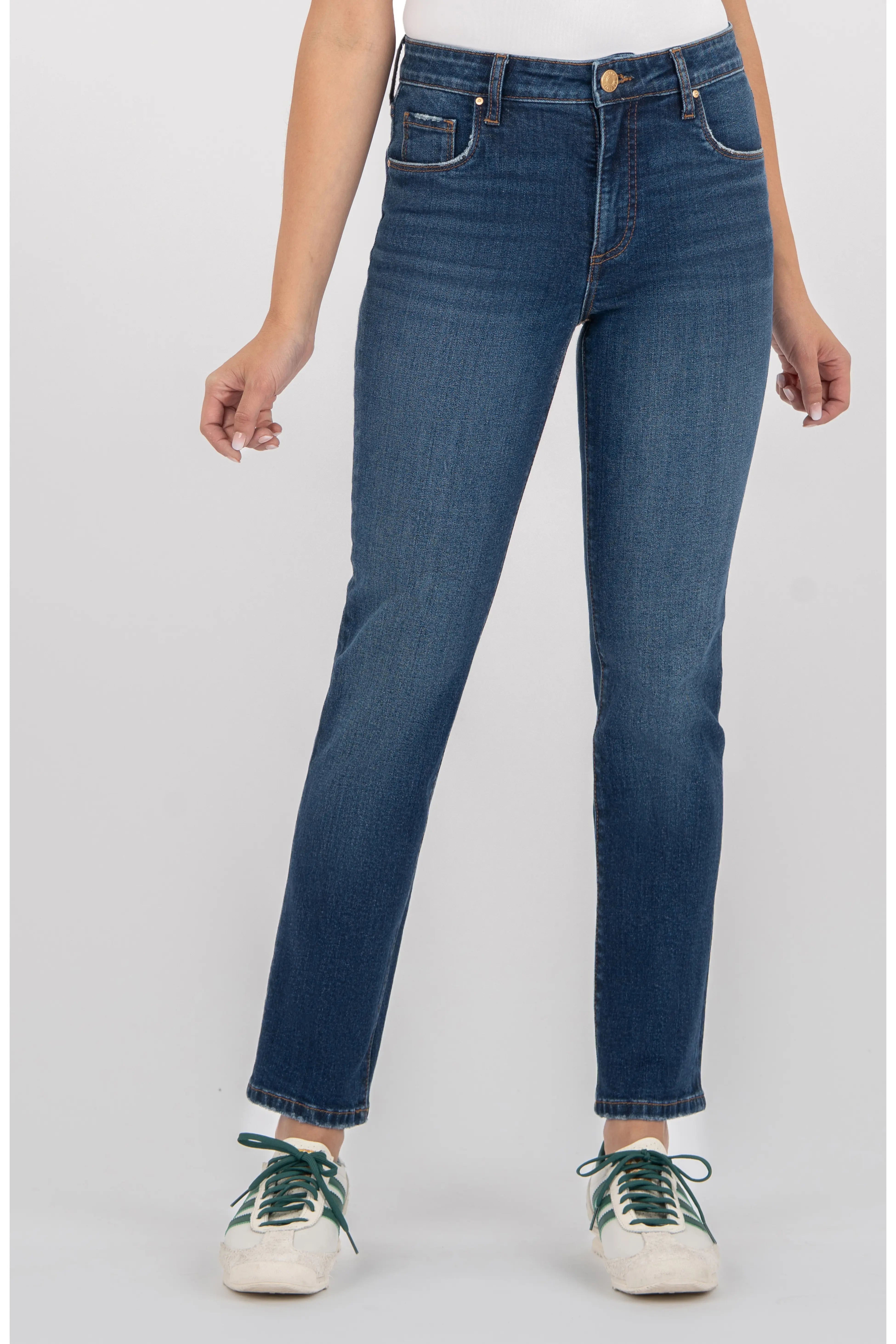 Reese High Rise Ankle Slim Straight Leg, Attain