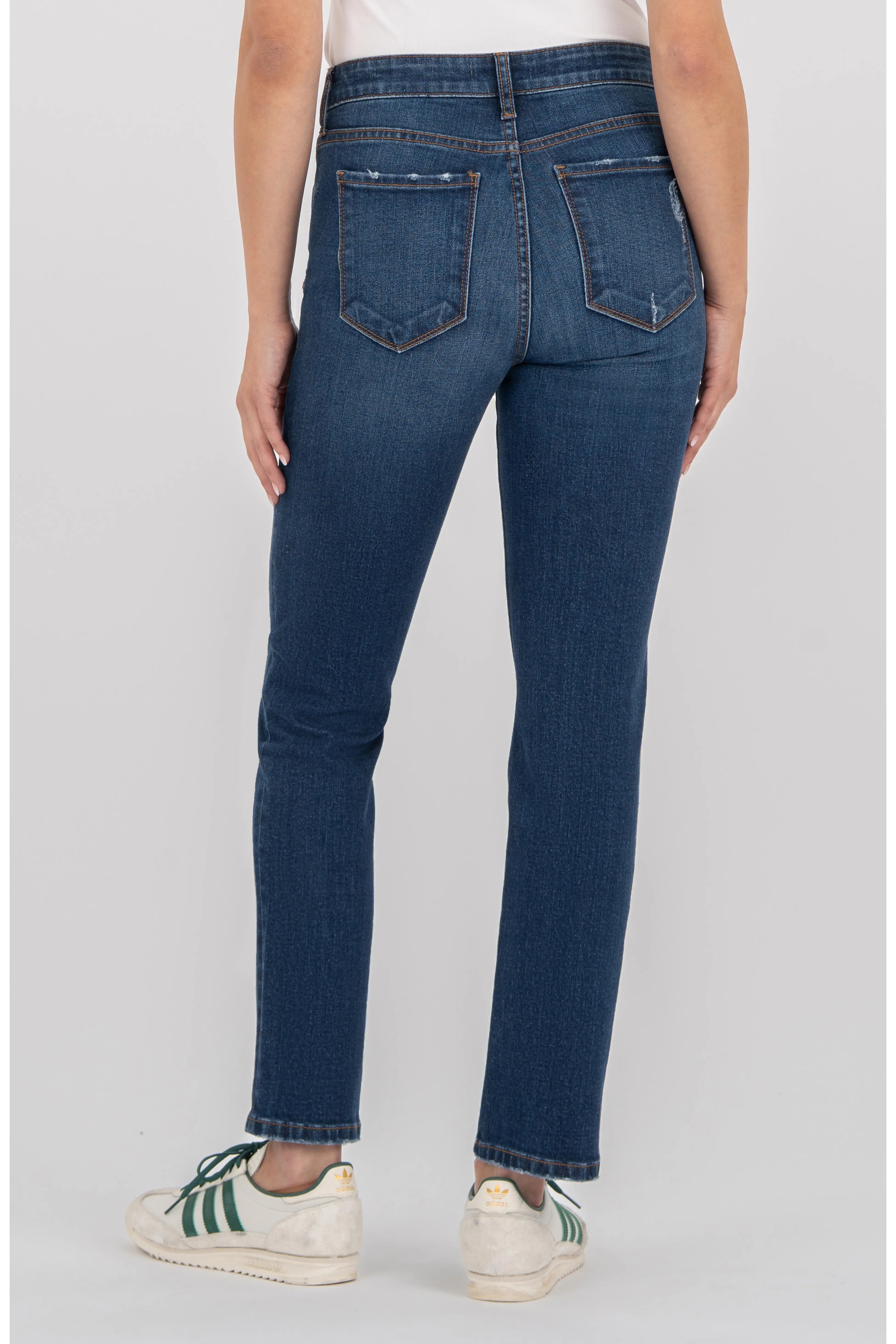 Reese High Rise Ankle Slim Straight Leg, Attain