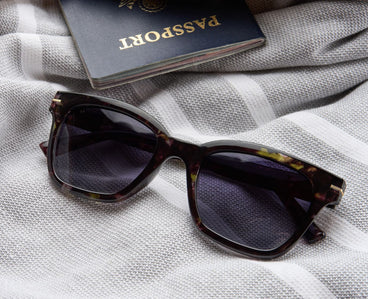 Sandy Polarized Sunglasses, Olive Botanico