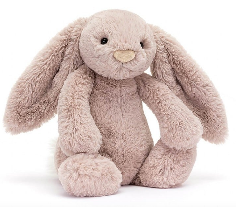JELLYCAT:  Bashful Luxe Rosa Bunny Original (Medium)