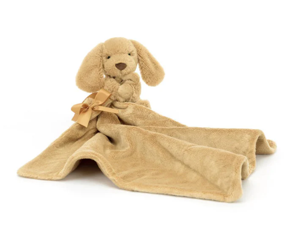 JELLYCAT:  Bashful Toffee Puppy Soother