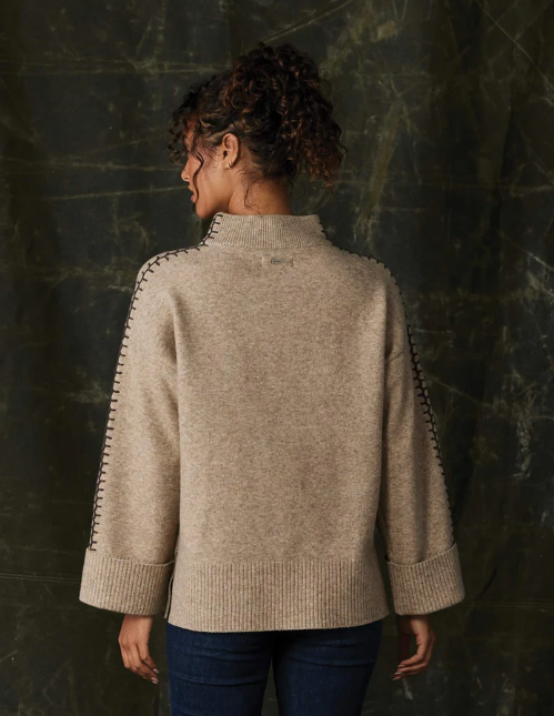 Craft Stitch Sweater, Teak