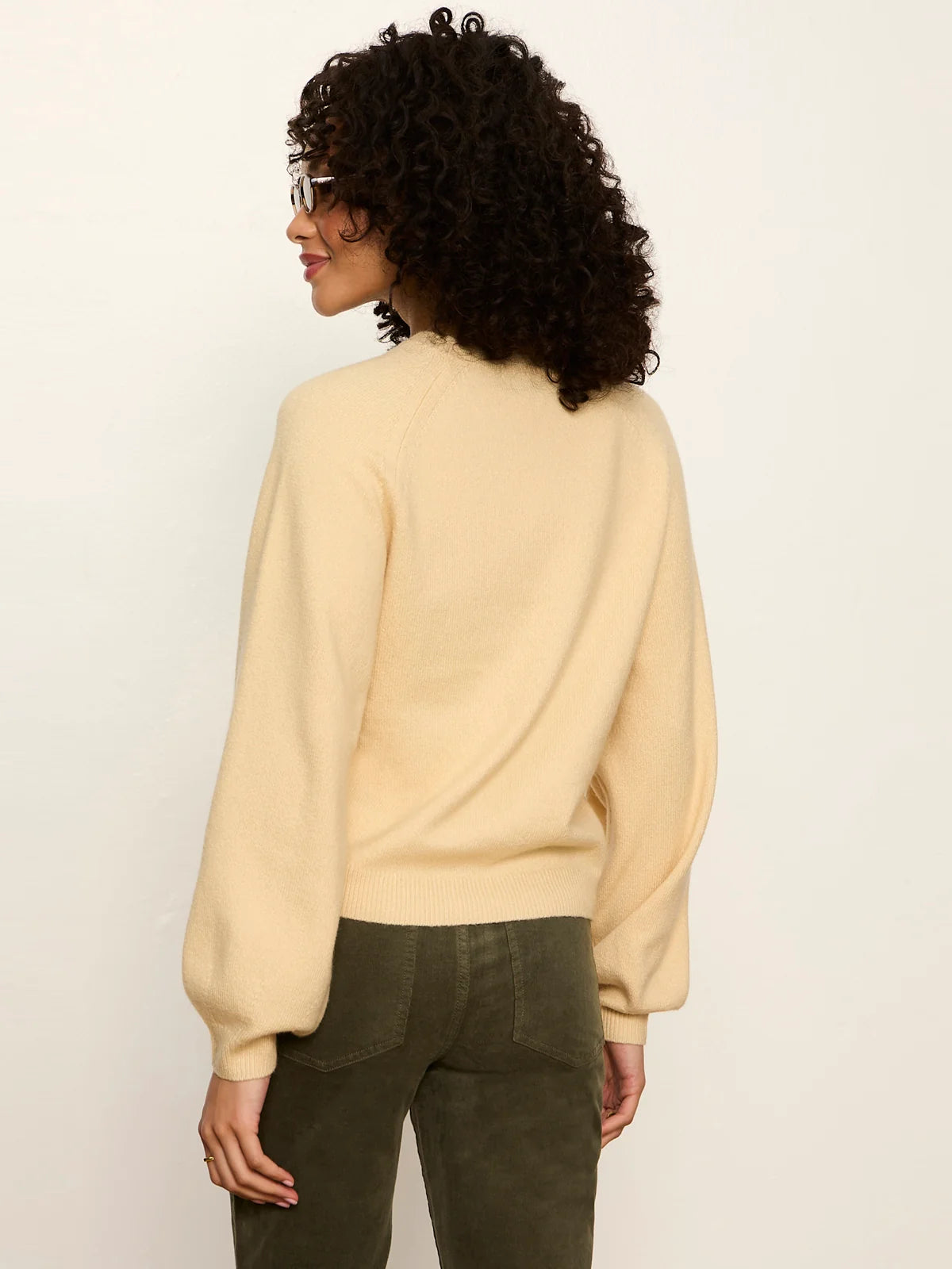 Soft Popover Sweater, Goldie
