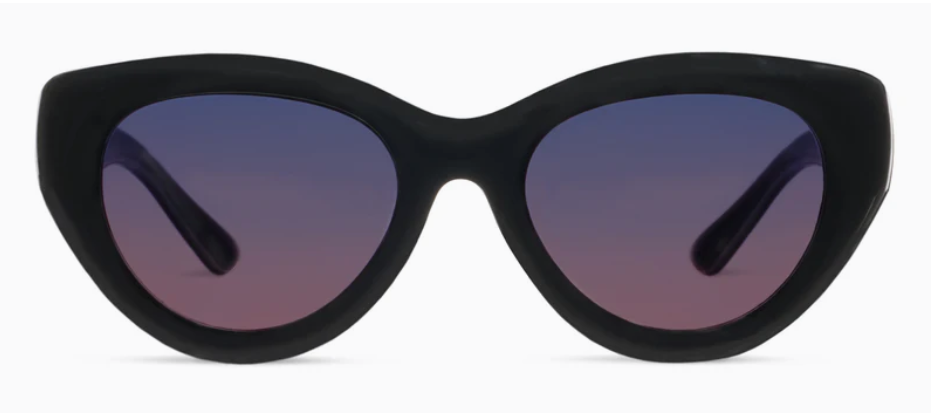 Sunday Scaries Polarized Sunglasses, Black