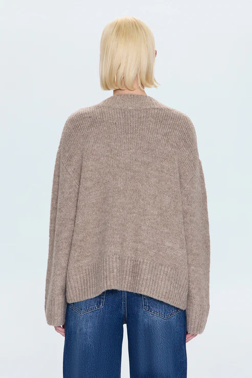 Talia Sweater, Taupe