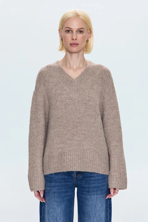 Talia Sweater, Taupe