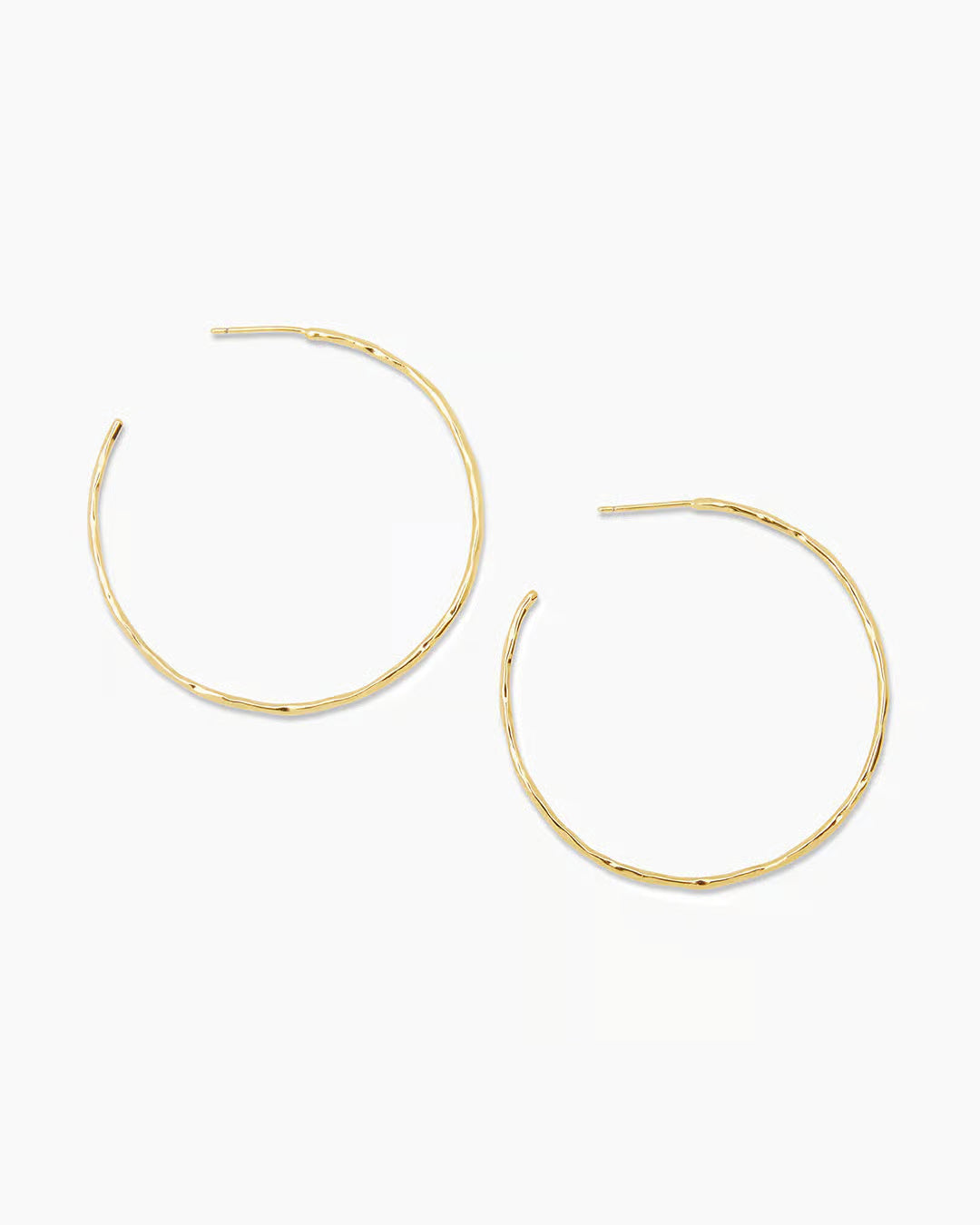 Taner Hoops, available in Gold or Silver