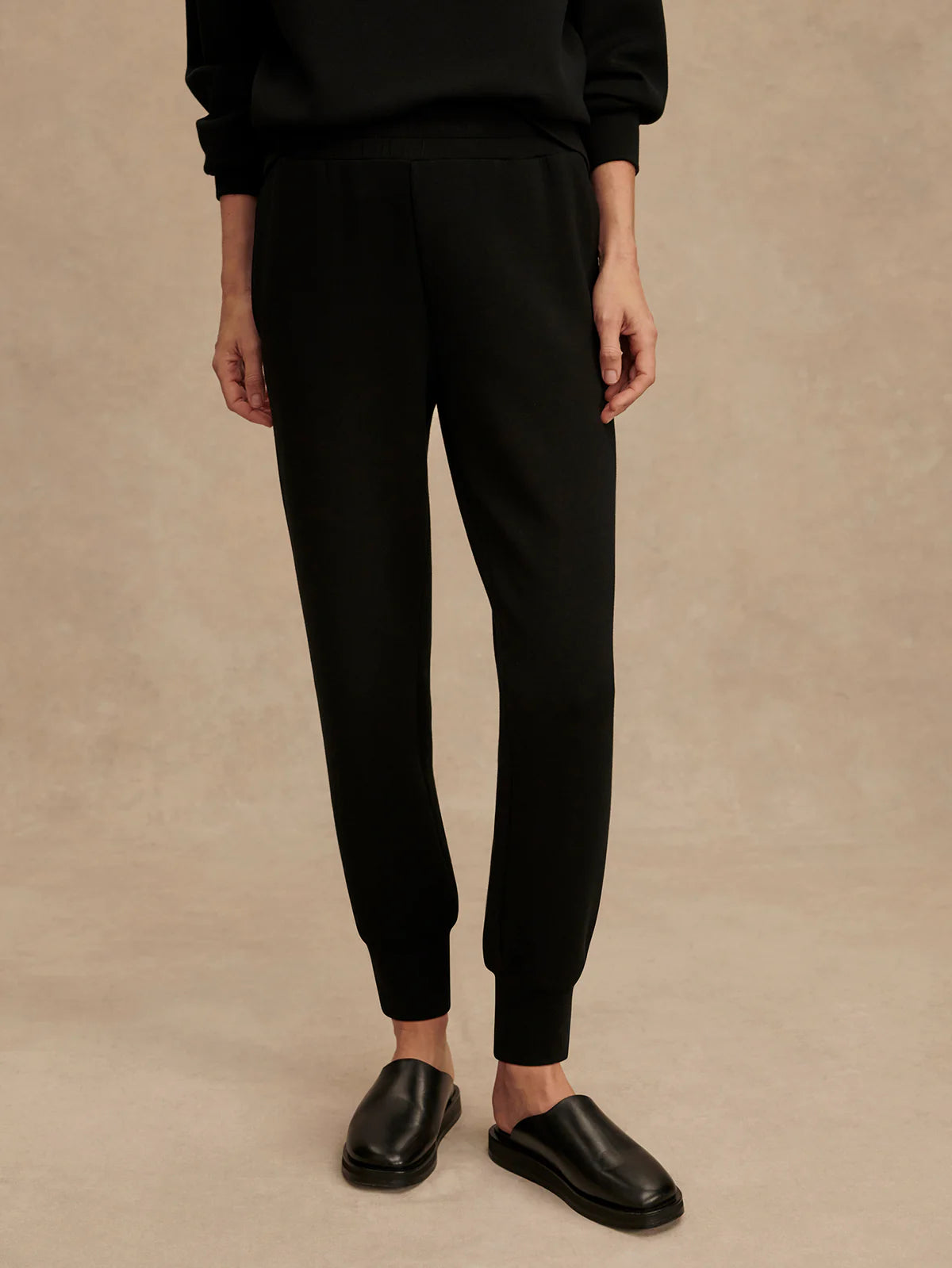 The Slim Cuff Pant 27.5", Black