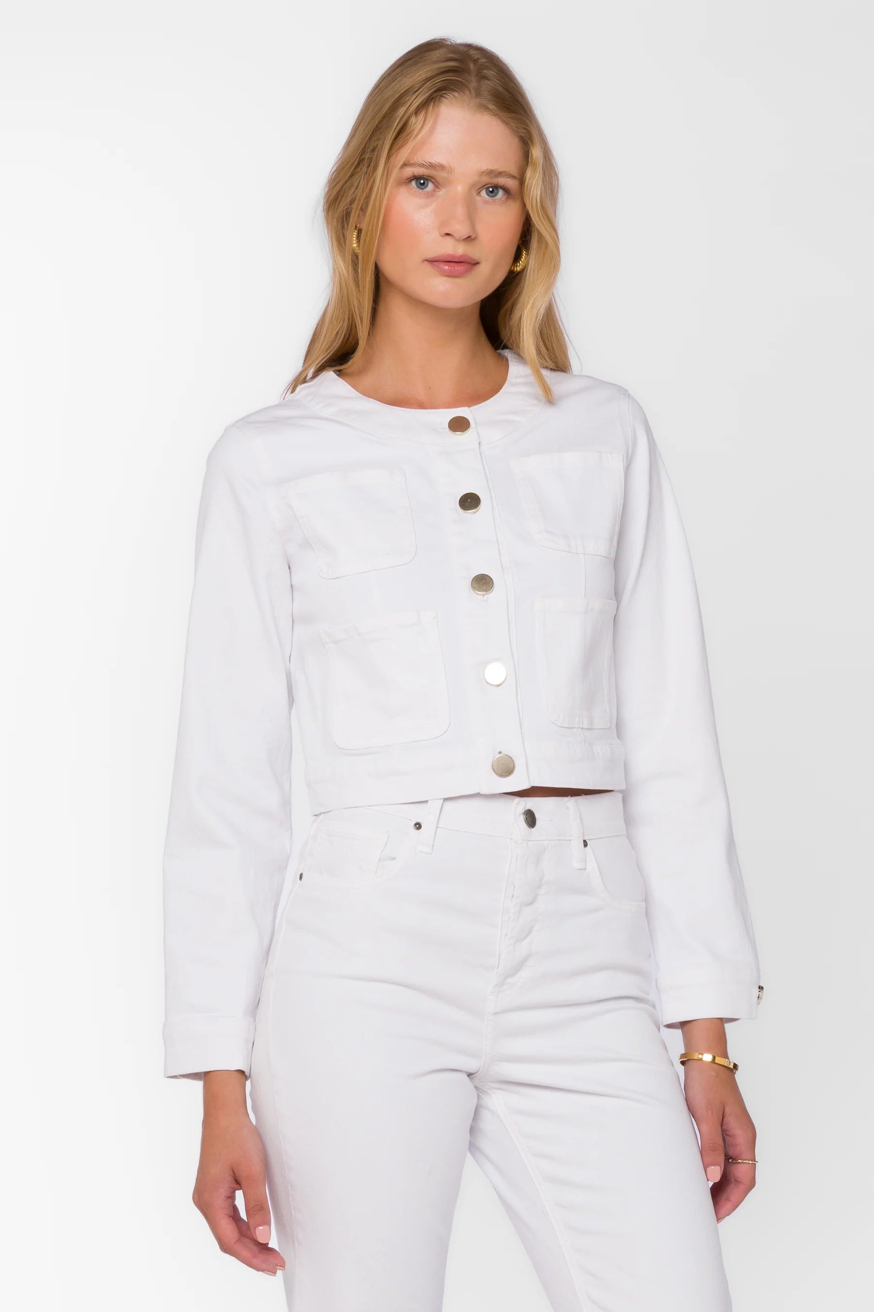 Velvet Heart Optic White Jacket