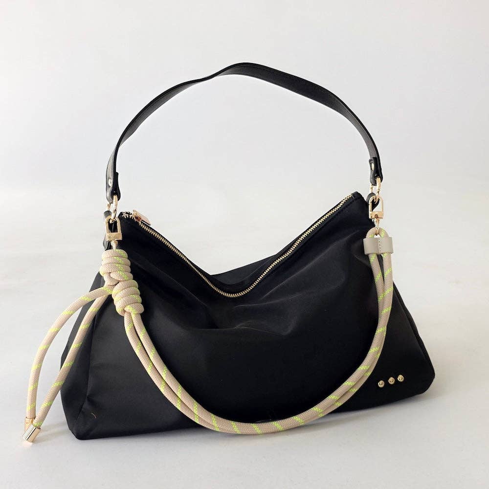 Nikki Nylon Slouchy Shoulder Bag, available in 2 colors