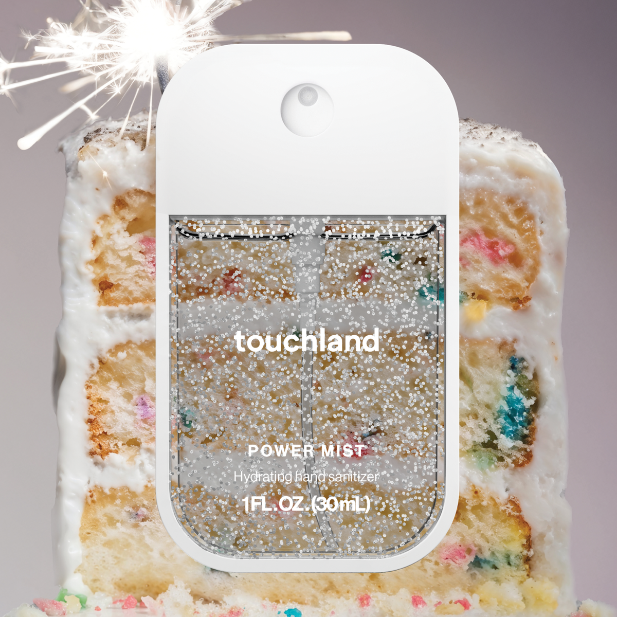 Touchland Confetti Cake Power Mist hydrating hand sanitizer