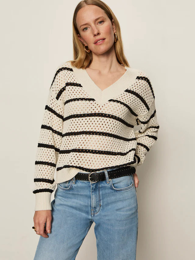 Airy Open neck Sweater