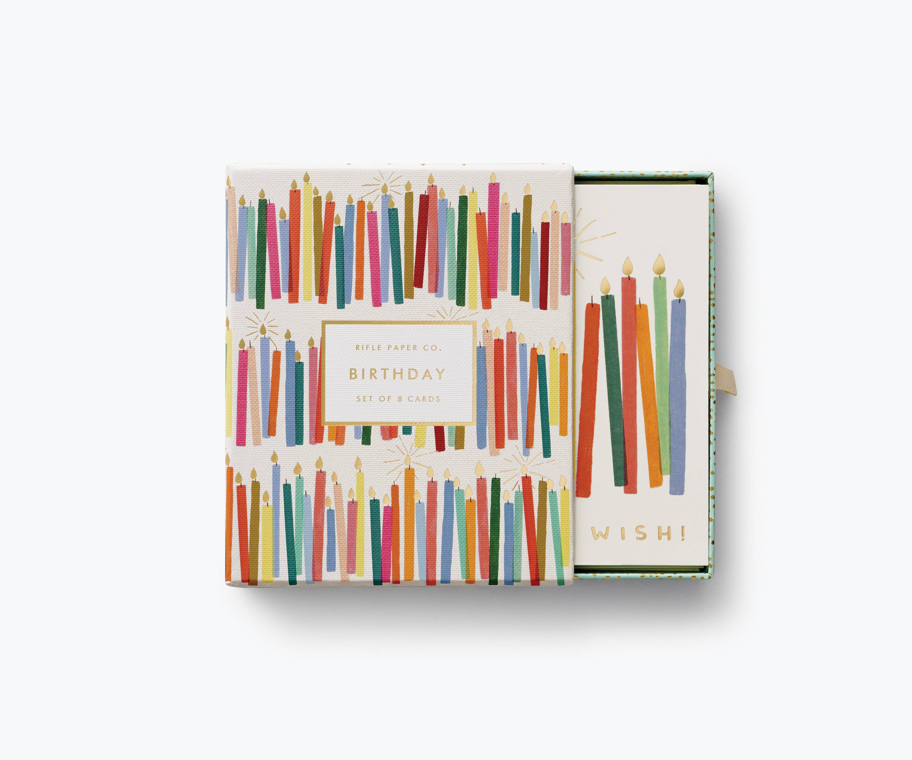 Birthday Candles Keepsake Card Box