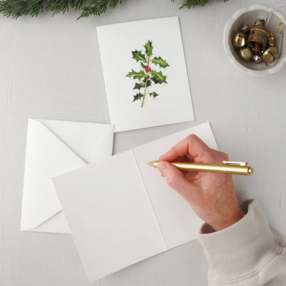 Classic Christmas card set