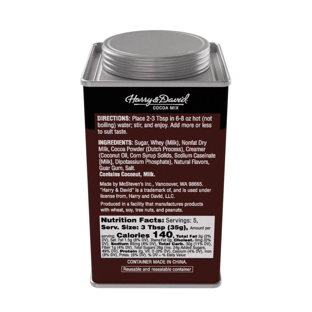 H&D® Truffle Cocoa - Sweet Milk Chocolate