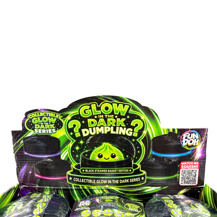 Fun Doh Glow-in-the-Dark Mystery Dumpling Squishy Toy