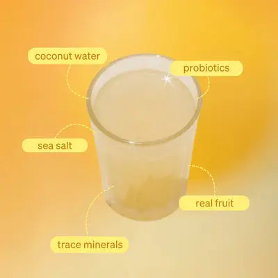 Yuzu Lemonade SuperTea (14 Servings) | Instant Tea with Real Yuzu, Electrolytes and Probiotics
