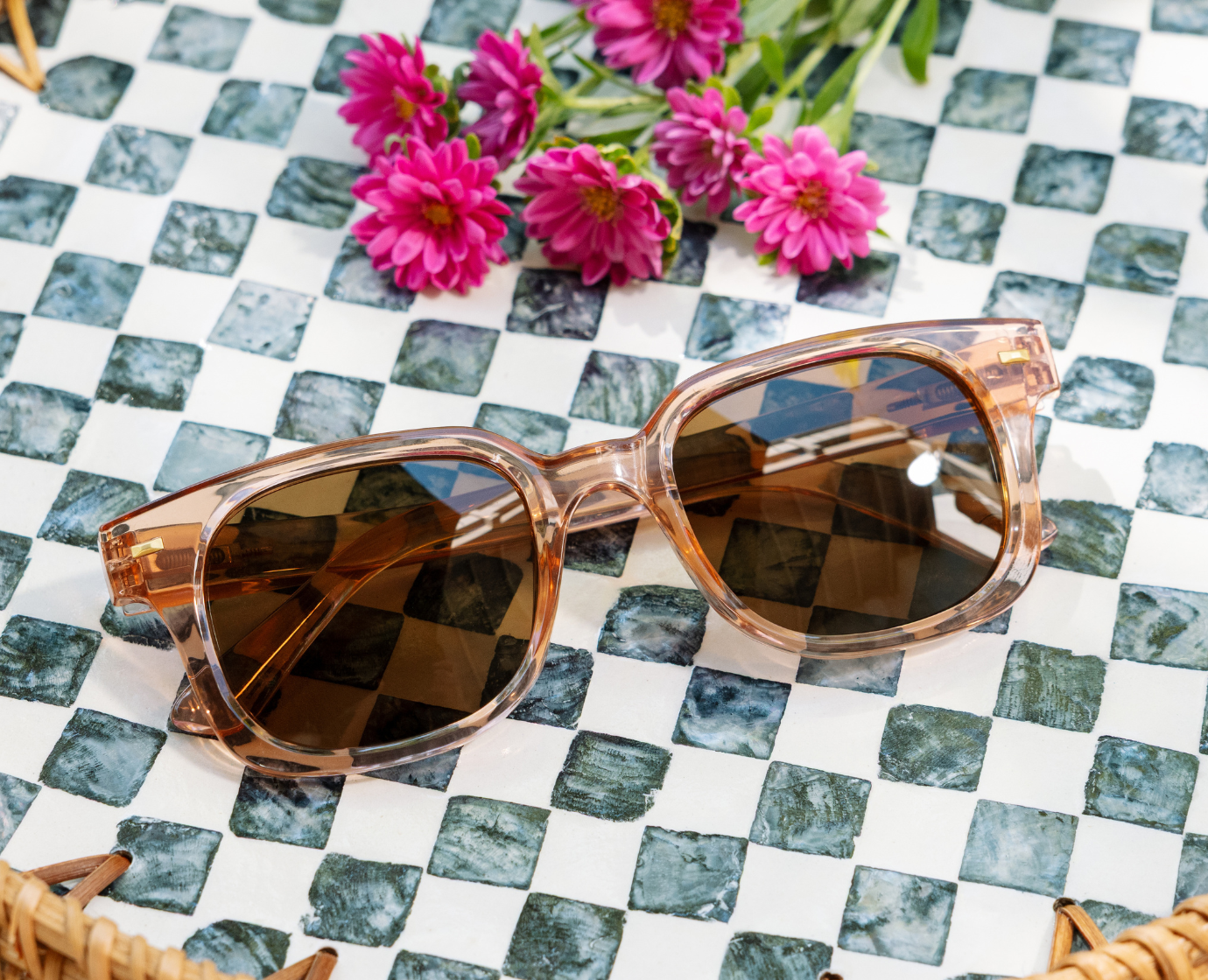Clubhouse Sunglasses, Blush