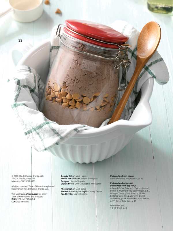 Taste of Home Handmade Food Gifts by